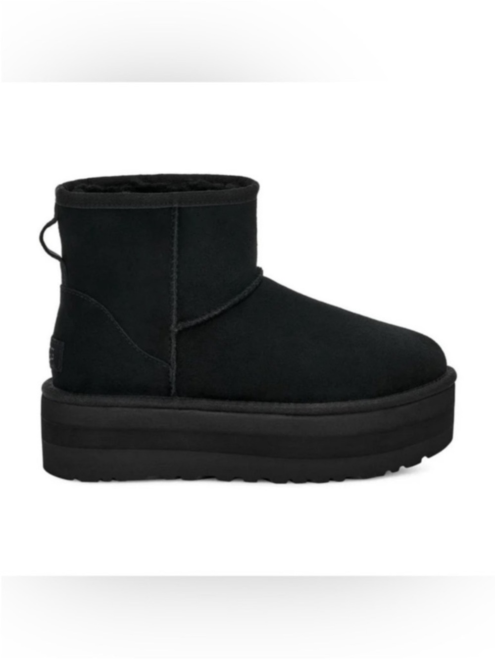 UGG Black Platform Mini Boot - Picture 2 of 2